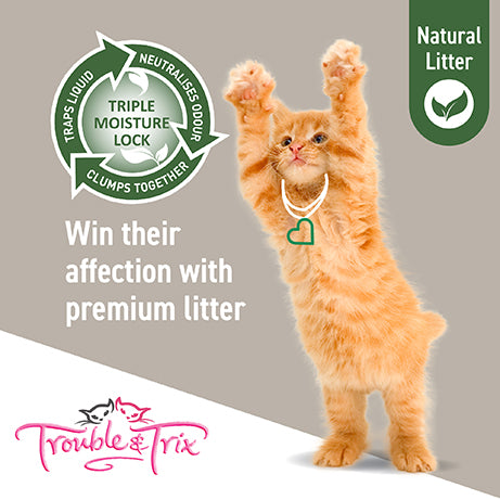 Trouble & Trix Cat Litter Natural