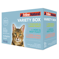 Feline Natural Variety Box 12 x 85g Pouches - Out of Stock