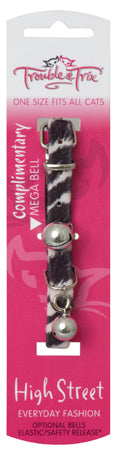 Trouble & Trix Cat Collar High Street - Zebra Pet Accessories