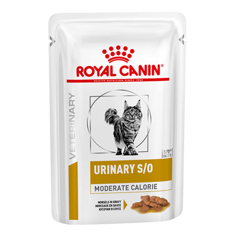 Royal Canin Feline Urinary + Moderate Calorie (in Gravy) 85g x 12 Sachets