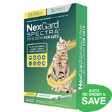 NEXGARD SPECTRA Spot-on Solution for Large Cats 2.5kg - 7.4kg