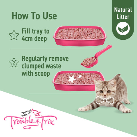 Trouble & Trix Cat Tofu Cherry Blossom Cat Litter