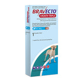 Bravecto 1 Month Triple Chew For Large Dog 20 to 40kg