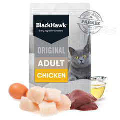 Black Hawk Adult Cat Chicken