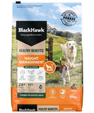 Black Hawk Adult Dog Healthy Benefits Weight Management 10kg
