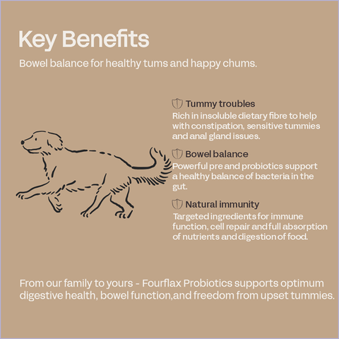FOURFLAX Canine Probiotics