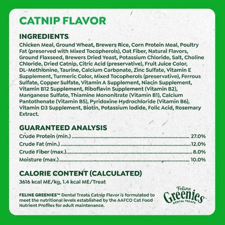Feline Greenies Catnip 60g