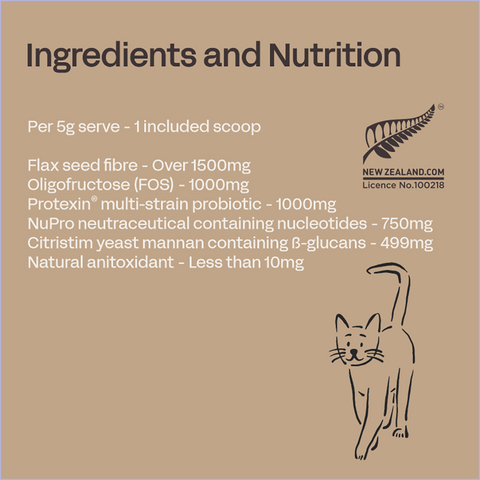 FOURFLAX Feline Probiotics 200g