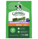 Greenies Dental Chews Blueberry Petite 20 Pack