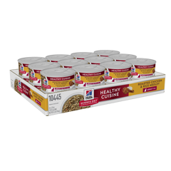 Hill's Science Diet Feline Adult Healthy Cuisine Chicken & Rice Medley 79g Tray 24 cans