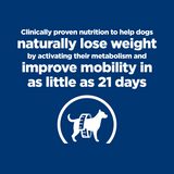 Hill's Prescription Diet Metabolic Weight + j/d Mobility Care Dry Dog