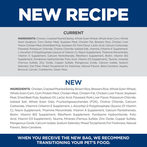 Hill's Science Diet Adult Chicken & Barley Recipe Dry Dog Food