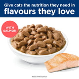 Hill's Science Diet Kitten with Salmon Wet Cat Food pouches 12x85g