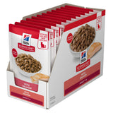 Hill's Science Diet Adult with Salmon Wet Cat Food pouches 12x85g