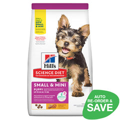 Hill's Science Diet Puppy Small & Mini Dry Dog Food 1.5kg