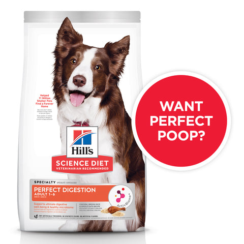 Hill's Science Diet Adult Perfect Digestion Adult Dry Dog Food