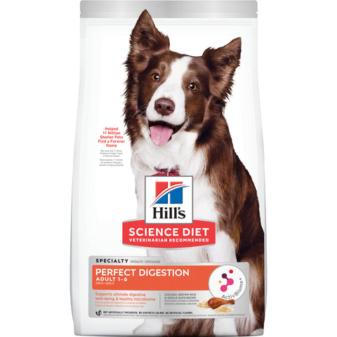 Hill's Science Diet Adult Perfect Digestion Adult Dry Dog Food