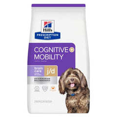 Hill's Prescription Diet Brain Care + j/d Mobility with Chicken Dry Dog Food 3.85 kg