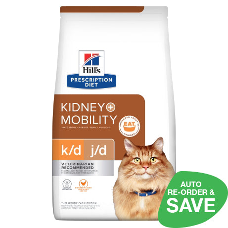 Hill s Prescription Diet k d Kidney j d Mobility Care Dry Cat Food