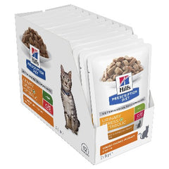 Hill's Prescription Diet c/d Multicare Stress Urinary Care + Metabolic Weight Cat Food Pouches