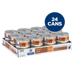 Hill's Prescription Diet k/d Kidney Care Chicken & Vegetable Stew Canned Cat Food 82g x 24 Tray