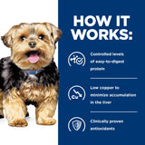 Hill's Prescription Diet l/d Liver Care Dog Food 370g x 12 Tray (New Formula)