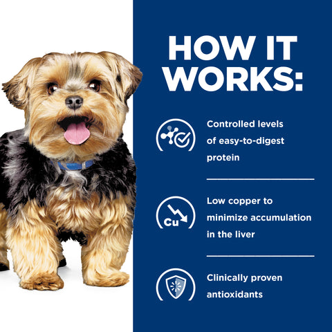 Hill's Prescription Diet l/d Liver Care Dog Food 370g Can (New Formula)
