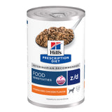 Hill's Prescription Diet z/d Skin/Food Sensitivities Dog Food 370g Can