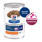 Hill's Prescription Diet z/d Skin/Food Sensitivities Dog Food 370g x 12 Tray