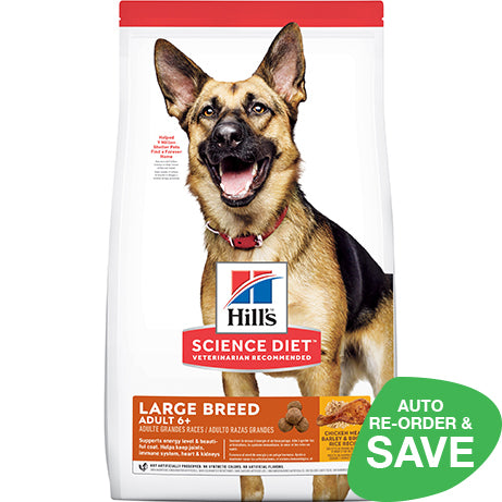 Hill's Science Diet Adult 6+ Large Breed Senior Dry Dog Food 12kg