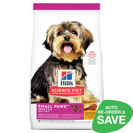 Hill's Science Diet Adult Small Paws Dry Dog Food 1.5 kg