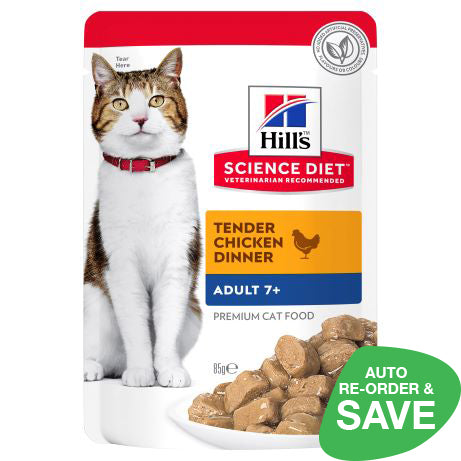 Hill s Science Diet Adult 7 Chicken Cat Food 12 x 85g sachets