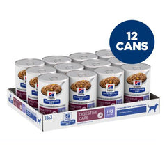 Hill's Prescription Diet i/d Low Fat Digestive Care Canned Dog Food 360g x 12 Tray