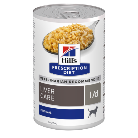 Hill's Prescription Diet l/d Liver Care Dog Food 370g Can (New Formula)