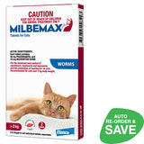 Milbemax For Cats 2-8kg - 2 Tablets