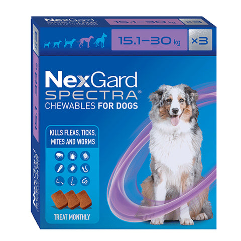 Nexgard Spectra Large 15.1-30kg Dog