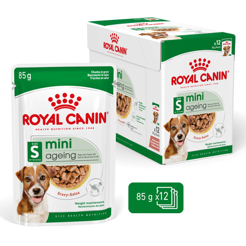 Royal Canin Mini Ageing 12+ (in gravy) 12 x 85gm sachets