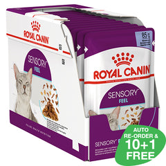 Royal Canin Feline Sensory Feel Jelly 12 x 85g Sachets