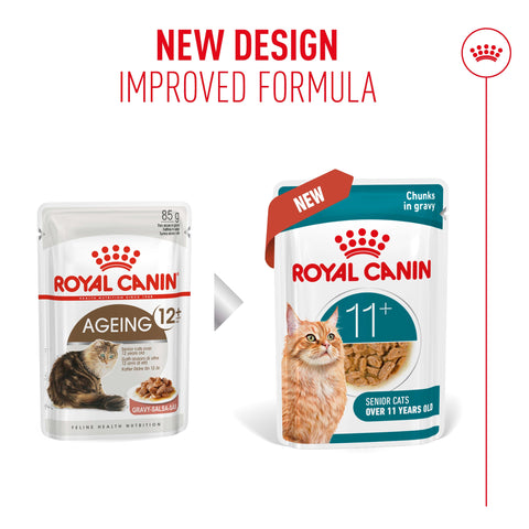 Royal Canin Cat Ageing 11+ (in Gravy) 85g x 12 Sachets