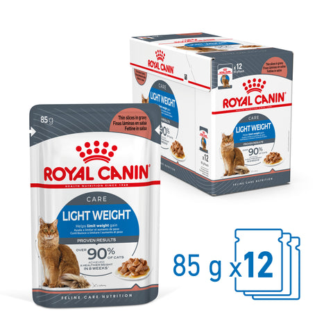 Royal Canin Cat Light Weight Care (in gravy) 85gm x 12 Sachets