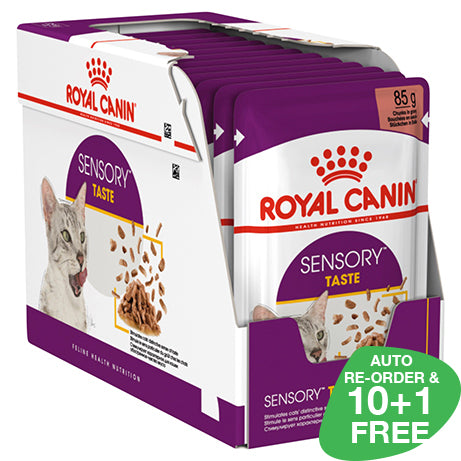 Royal Canin Sensory Taste Gravy 12 x 85g Sachets