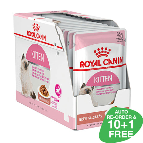 Royal Canin Instinctive Kitten 85g Sachets (Gravy)