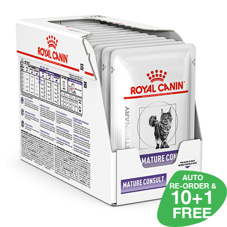 Royal Canin Mature Consult Feline Wet 85 gm NZ Wide Shipping