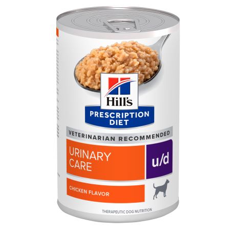 Hill's Prescription Diet u/d Urinary Care Canned Dog Food 370g x 12 Tray