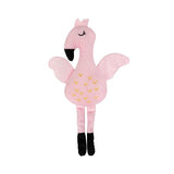 Yours Droolly Recyclies Dog Toy - Flamingo