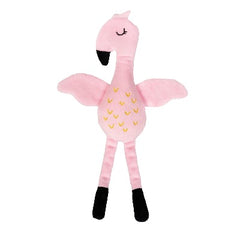 Yours Droolly Recyclies Dog Toy - Flamingo