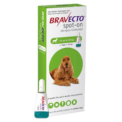 Bravecto Spot On Medium Dog 10-20kg