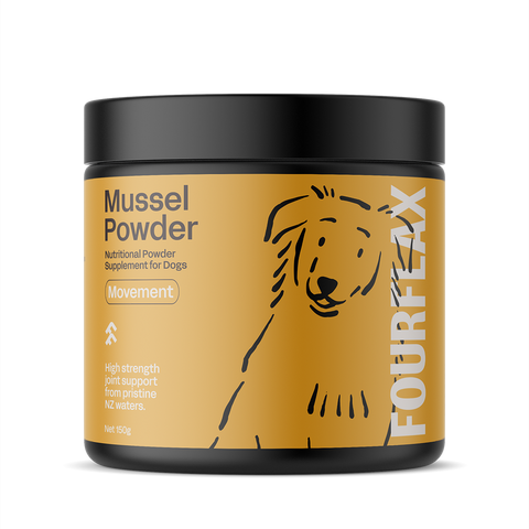 FOURFLAX Canine Mussel Powder 150g