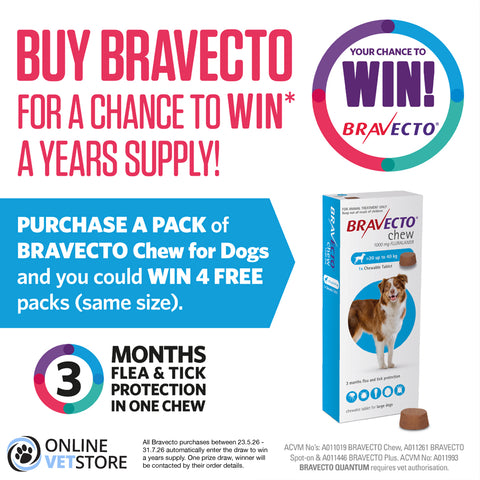Bravecto Chewable Medium Dog 10-20kg