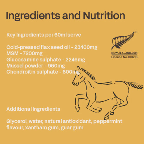 FOURFLAX Equine Bone & Joint Oil